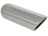 أطراف عادم aFe MACHForce XP SS-304 EXH Tip 3In x 4Out x 12L Sgl-Ang Weld On